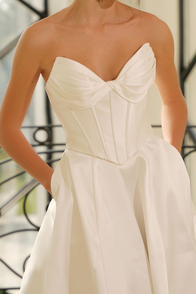 Mikado Corset Gown