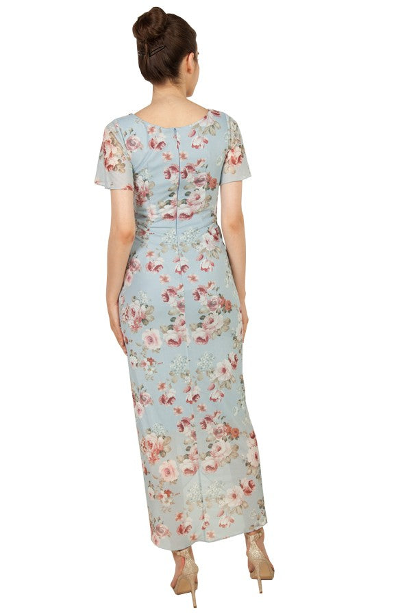 Long Jersey floral dress