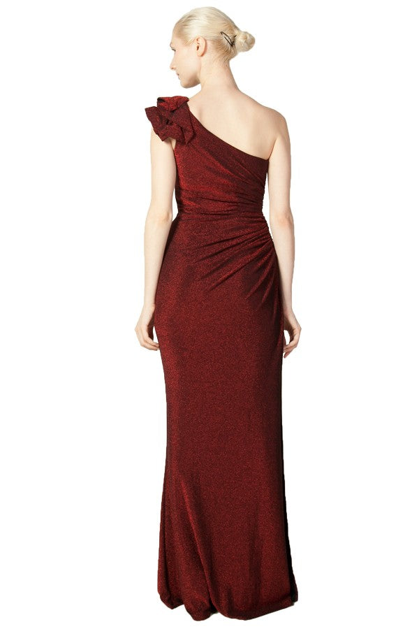One Shoulder Jeresy Gown