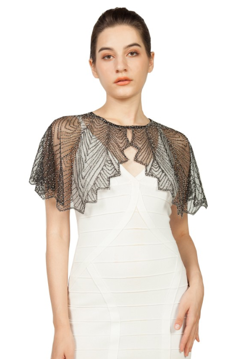 Beaded cape