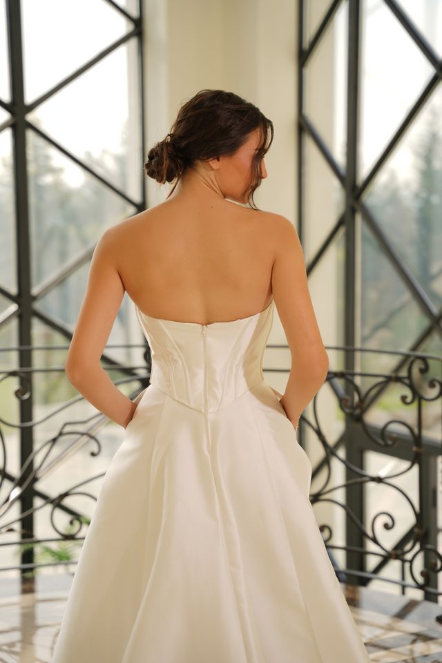 Mikado Corset Gown