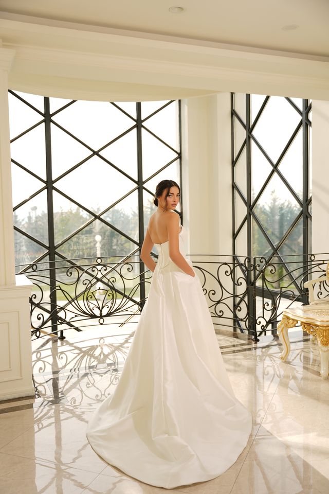 Mikado Corset Gown