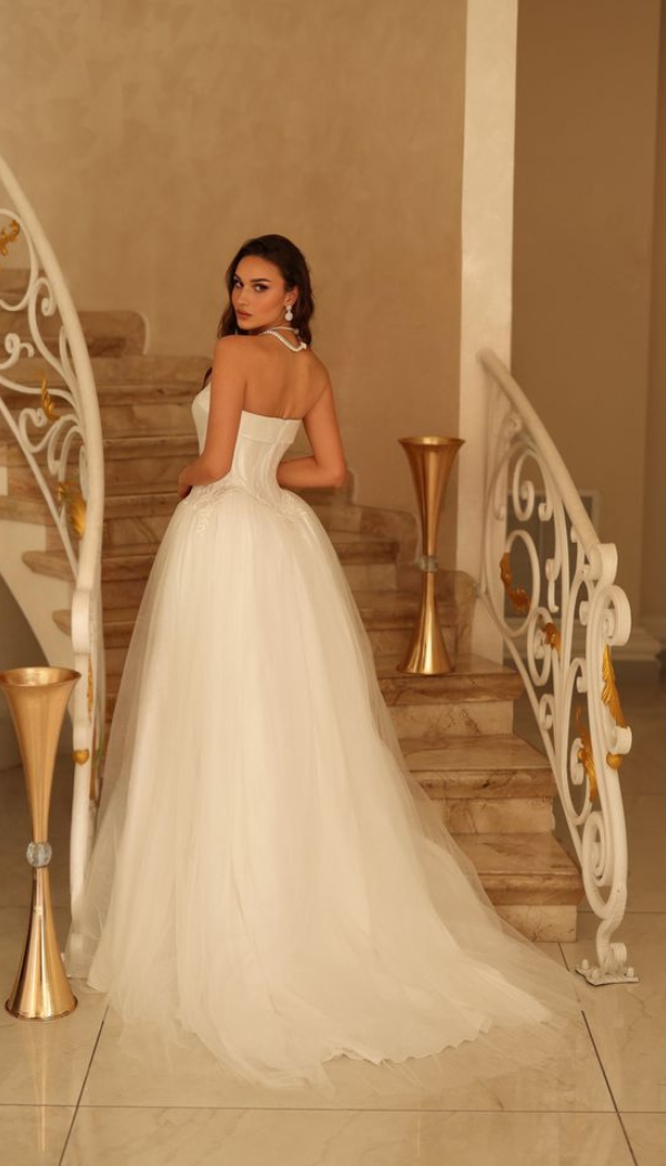 Mikado Corset Gown