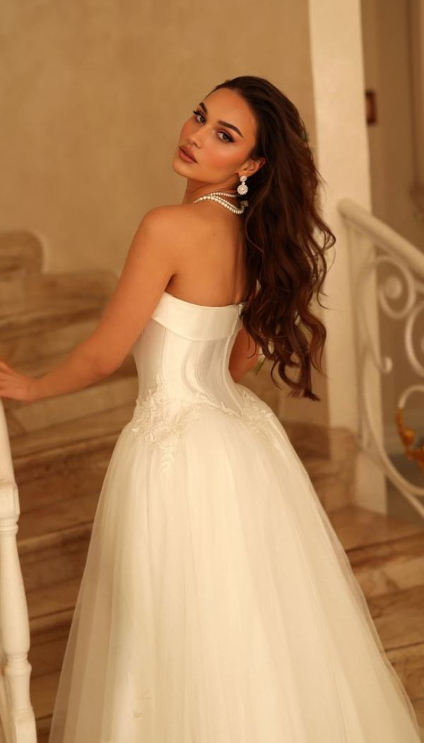 Mikado Corset Gown