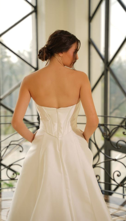 Mikado Corset Gown