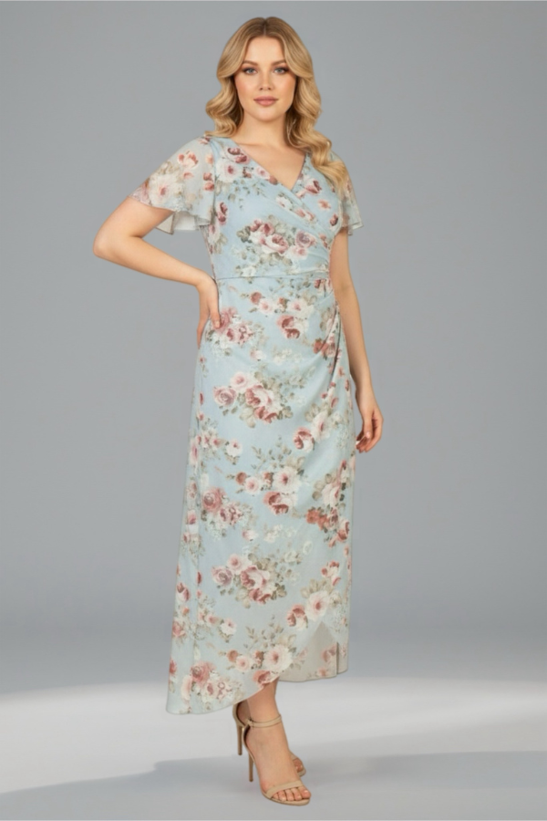 Long Jersey floral dress