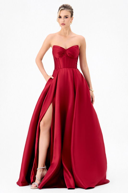 Corset lace up ball gown