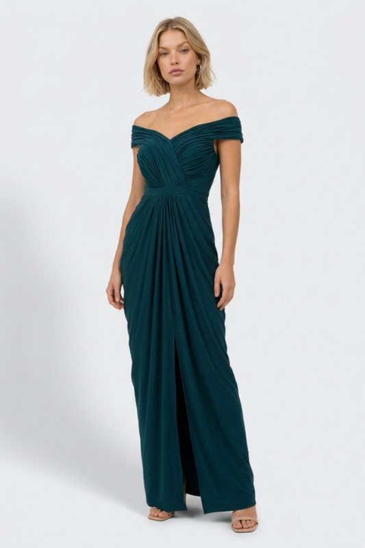 Draped Jersey Gown