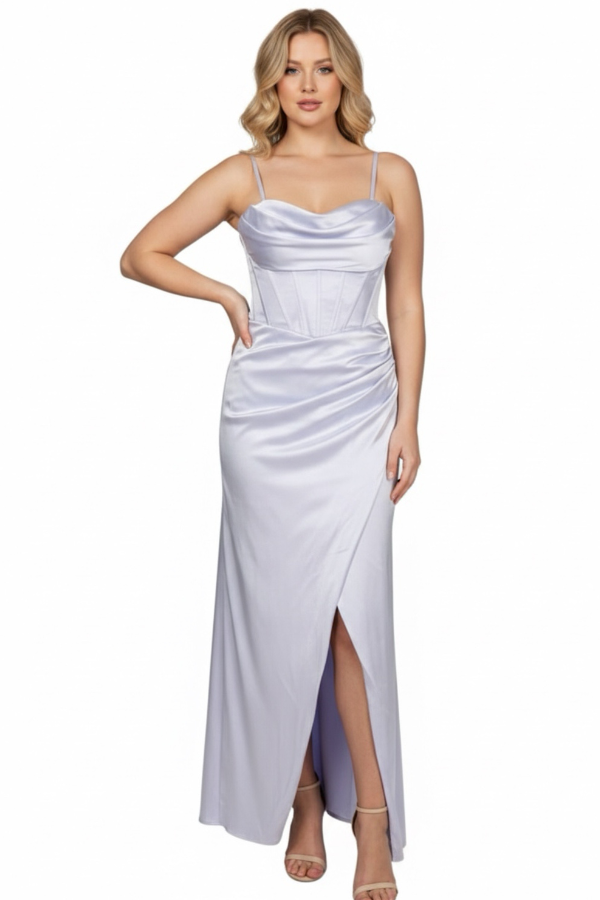 Satin Corset Gown