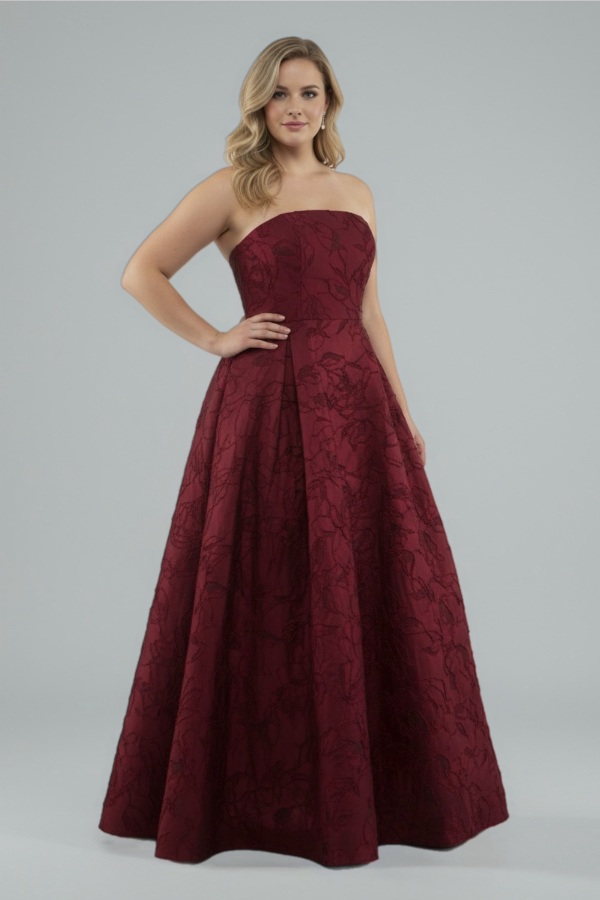 Textured Ball Gown