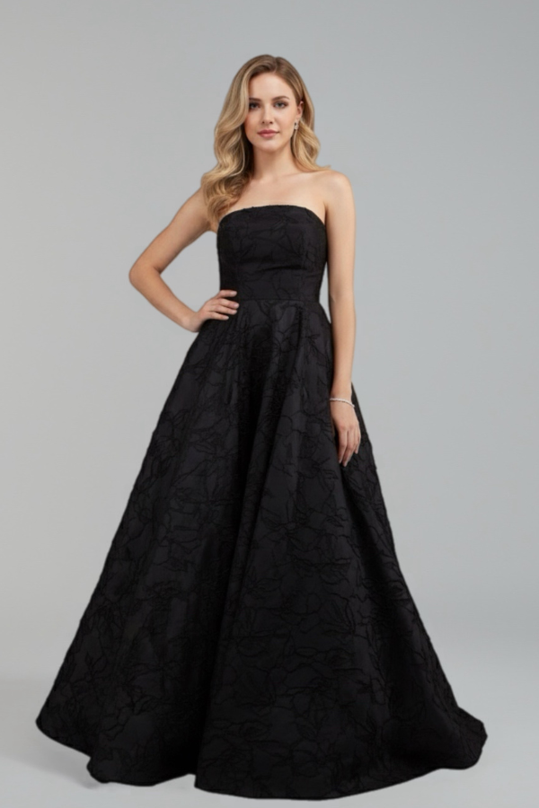 Textured Ball Gown