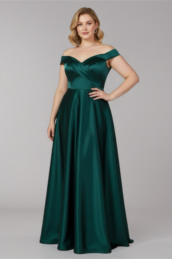 Sweetheart off shoulder ball gown