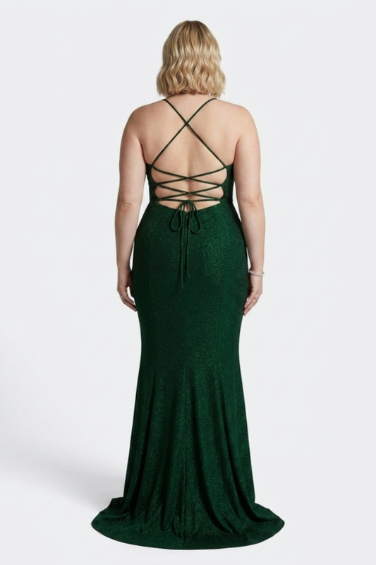 Emerald Jersey Gown