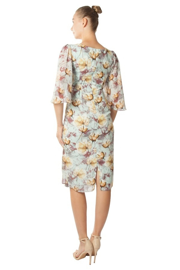 Watercolour Floral Dress