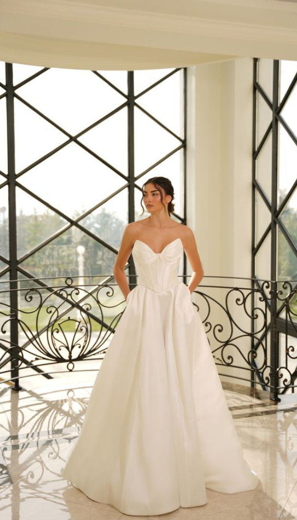 Mikado Corset Gown