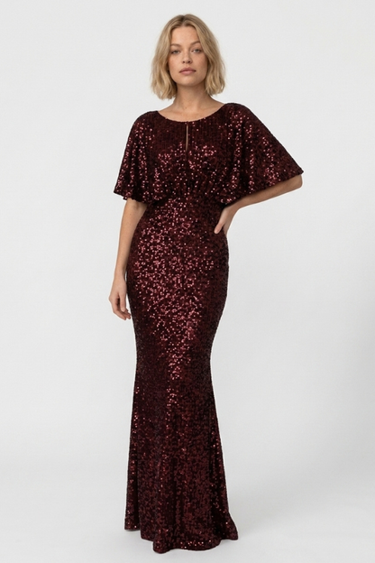 Mermaid Cut Evening Gown