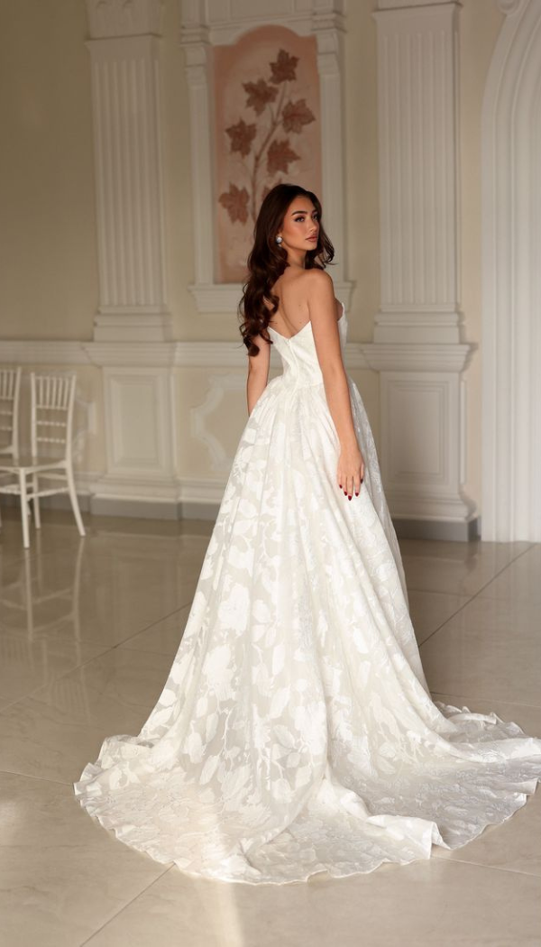 Strapless Corset Gown