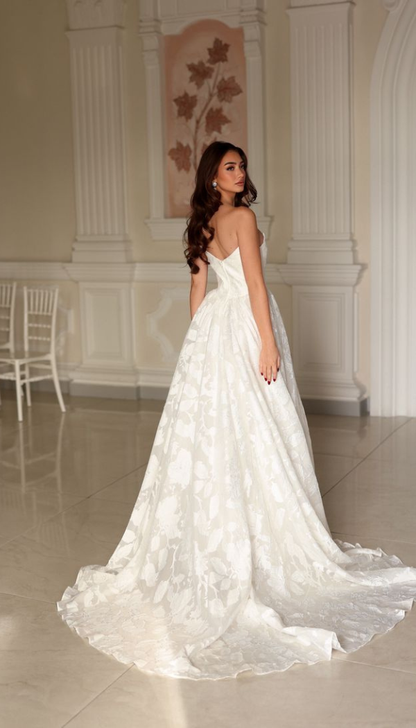 Strapless Corset Gown