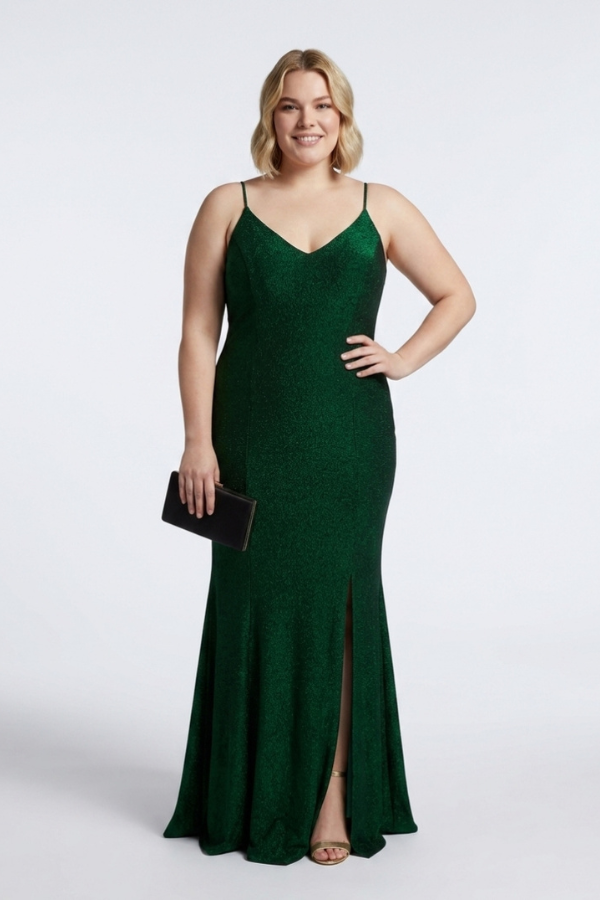 Emerald Jersey Gown